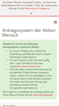 Mobile Screenshot of antrag.aktion-mensch.de